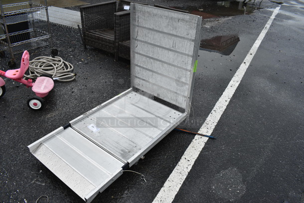 Metal Cart on Commercial Casters. 27x47x40 - Image 2 of 4