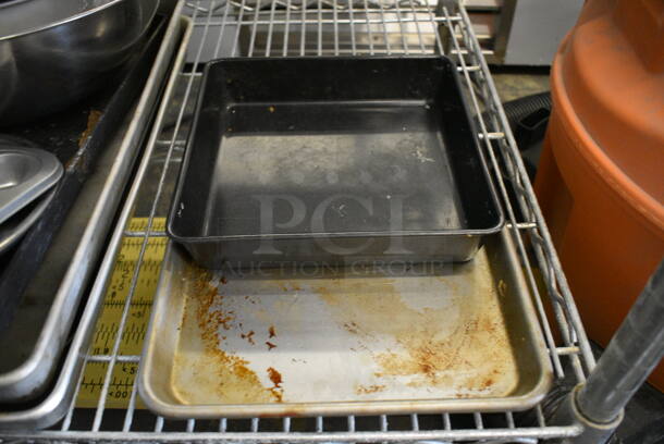 ALL ONE MONEY! Lot of Various Metal Pans and Bowls! - Image 4 of 9