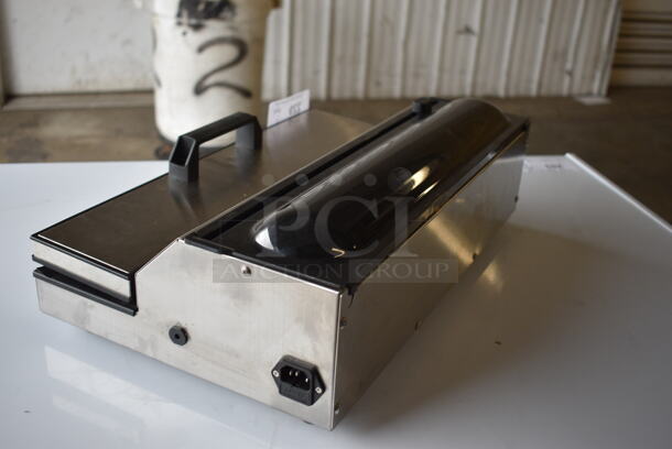 Vacpak-it 186VME16SS Stainless Steel Commercial Countertop Vacuum Sealer. Does Not Have Power Cord. 120 Volts, 1 Phase. 19x12x7. Tested and Working! - Image 6 of 7