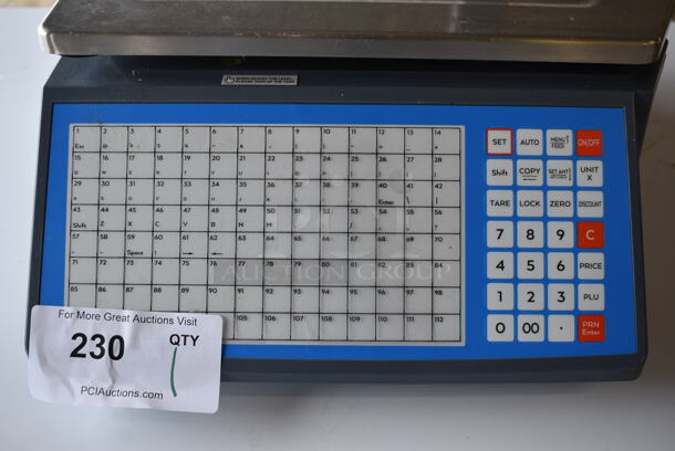 2021 Avaweigh 334PCSP30T Metal Commercial Countertop Food Portioning Scale. 110-240 Volts, 1 Phase. 15x18x19. Tested and Working! - Image 4 of 10