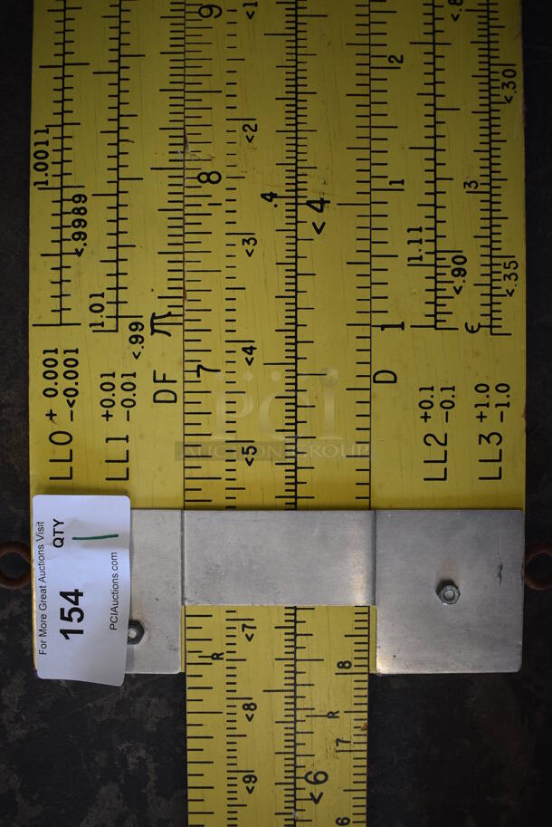 Model N803-ES Slide Rule Dual Base Speed Rule for Teacher Demonstration. 82x2x12 - Image 5 of 6