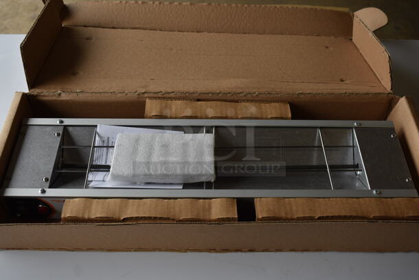 BRAND NEW IN BOX! Nemco 6150-24 Stainless Steel Commercial Warming Bar Heater. 24.5x6.5x3