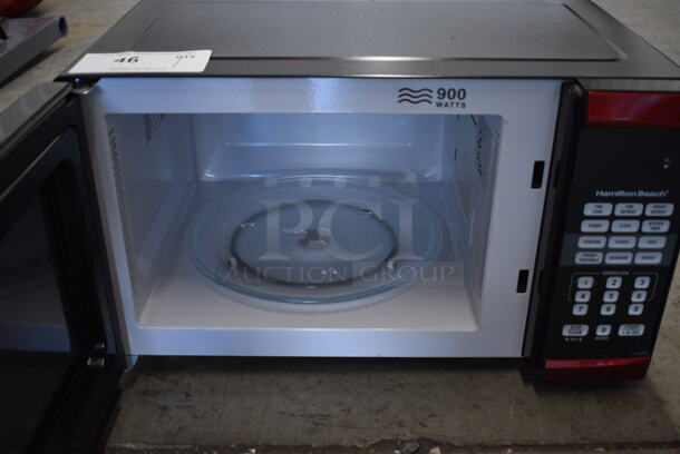 Walmart Model EM925AJW-P2 Metal Countertop Microwave Oven. 120 Volts, 1 Phase. 19x13x11 - Image 4 of 8