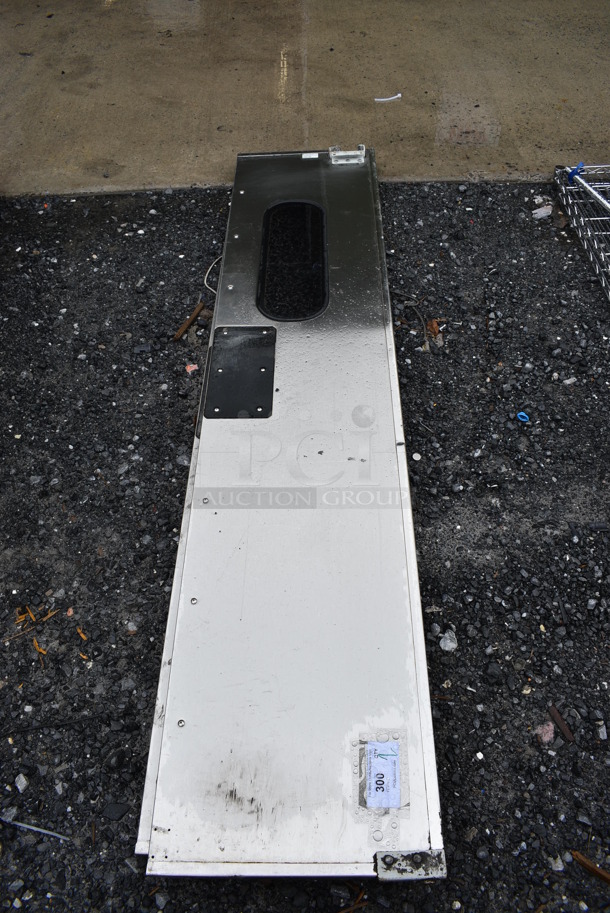 2 Stainless Steel Swinging Kitchen Doors. 17.5x2x81. 2 Times Your Bid! - Image 1 of 6