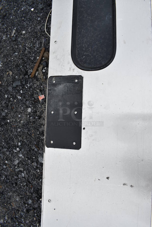 2 Stainless Steel Swinging Kitchen Doors. 17.5x2x81. 2 Times Your Bid! - Image 2 of 6