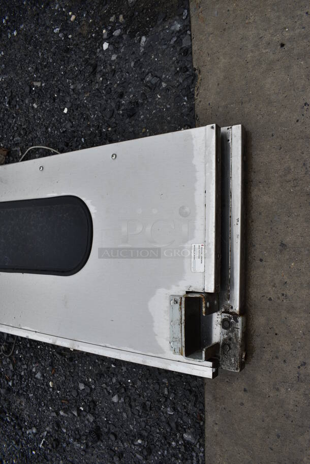 2 Stainless Steel Swinging Kitchen Doors. 17.5x2x81. 2 Times Your Bid! - Image 4 of 6