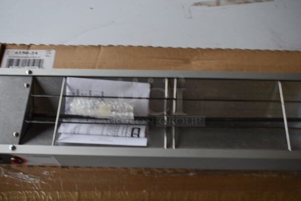BRAND NEW IN BOX! Nemco 6150-24 Stainless Steel Commercial Warming Bar Heater. 24.5x6.5x3 - Image 6 of 6