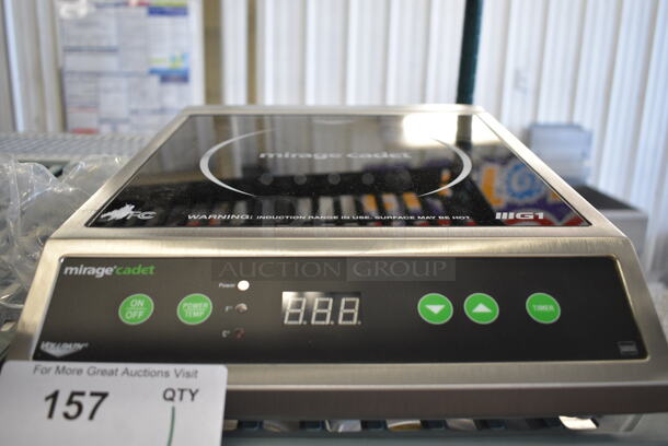 BRAND NEW! 2022 Vollrath Model 59300 Stainless Steel Commercial Countertop Electric Powered Single Burner Induction Range. 120 Volts, 1 Phase. 12x16x4 - Image 1 of 5