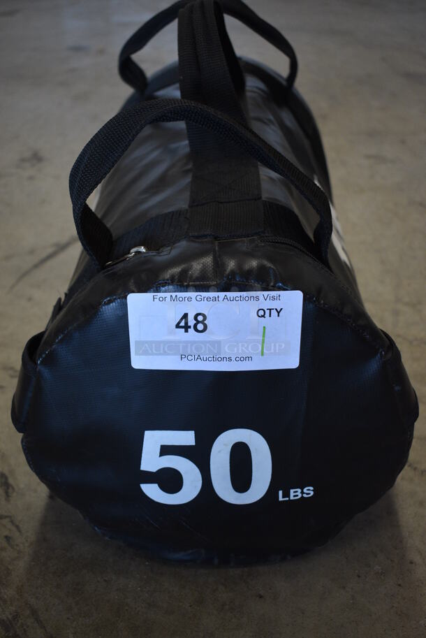 Title 50 Pound Weight Bag. 20x11x11