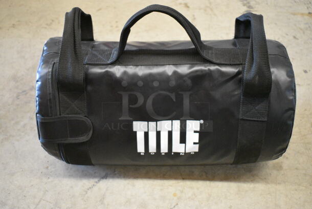 Title 50 Pound Weight Bag. 20x11x11 - Image 2 of 4