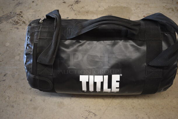 Title 50 Pound Weight Bag. 20x11x11 - Image 2 of 3