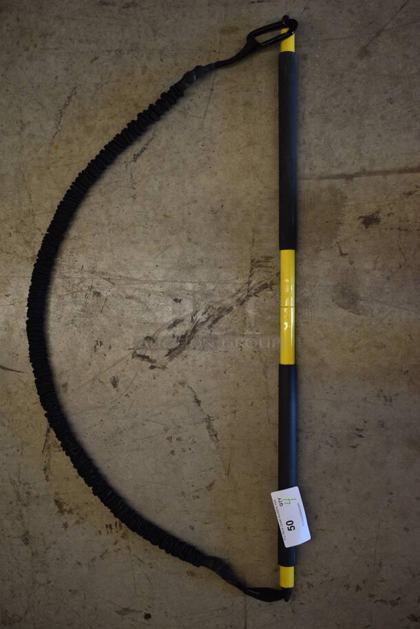 4 TRX Yellow and Black Rip Trainers w/ 2 Gray Wall Mounts. 42". 4 Times Your Bid! - Image 2 of 9