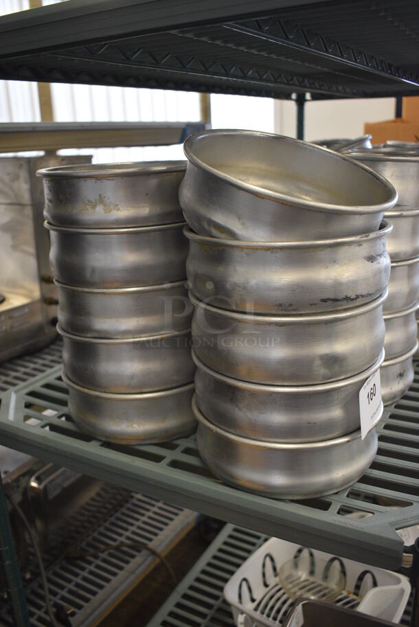 30 Metal Round Baking Pans. 8x8x3. 30 Times Your Bid! - Image 3 of 7