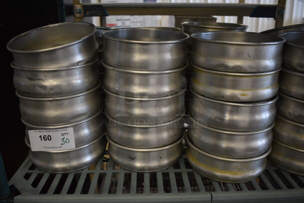 30 Metal Round Baking Pans. 8x8x3. 30 Times Your Bid! - Image 6 of 7