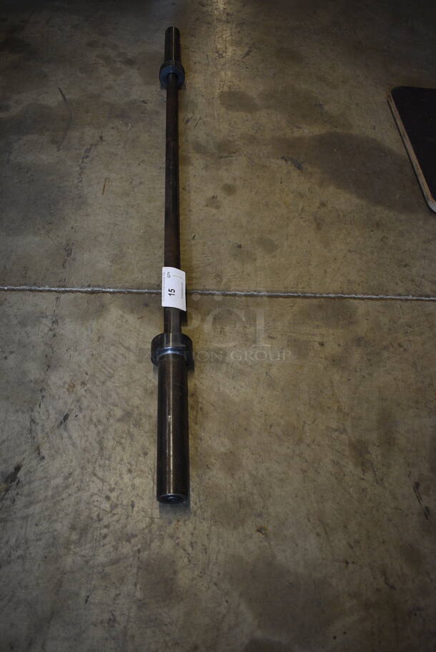 Metal Olympic Bar. 60.5" - Image 2 of 5