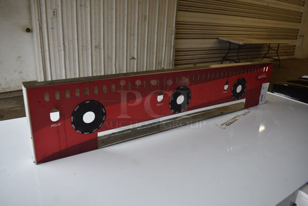 Avantco Stainless Steel Front Panel for Flat Top / Charbroiler. 36x2.5x2.5 - Image 3 of 7