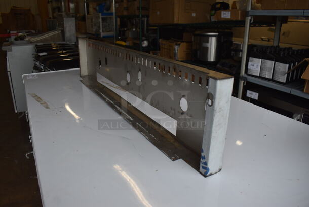 Avantco Stainless Steel Front Panel for Flat Top / Charbroiler. 36x2.5x2.5 - Image 4 of 7