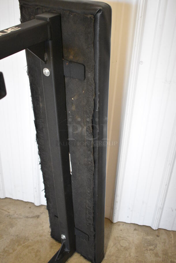 Rogue Black Metal Bench. 48x15x18 - Image 5 of 6