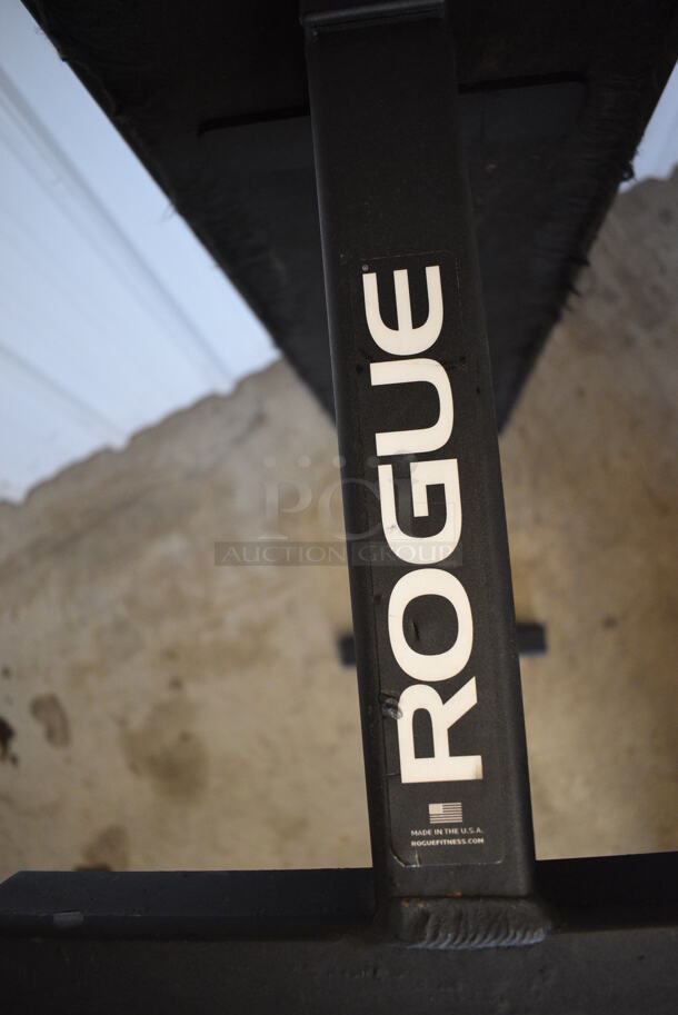 Rogue Black Metal Bench. 48x15x18 - Image 6 of 6