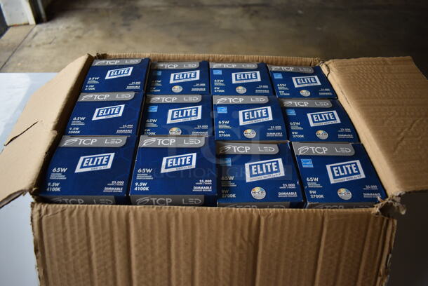 ALL ONE MONEY! Box of 12 BRAND NEW Elite TCP LED Lightbulbs. - Image 3 of 5