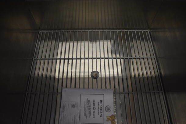 BRAND NEW! Beverage Air Model ST34N-S Stainless Steel Commercial Milk Cooler on Commercial Casters. 115 Volts, 1 Phase. 34x30.5x42. Tested and Working! - Image 4 of 10