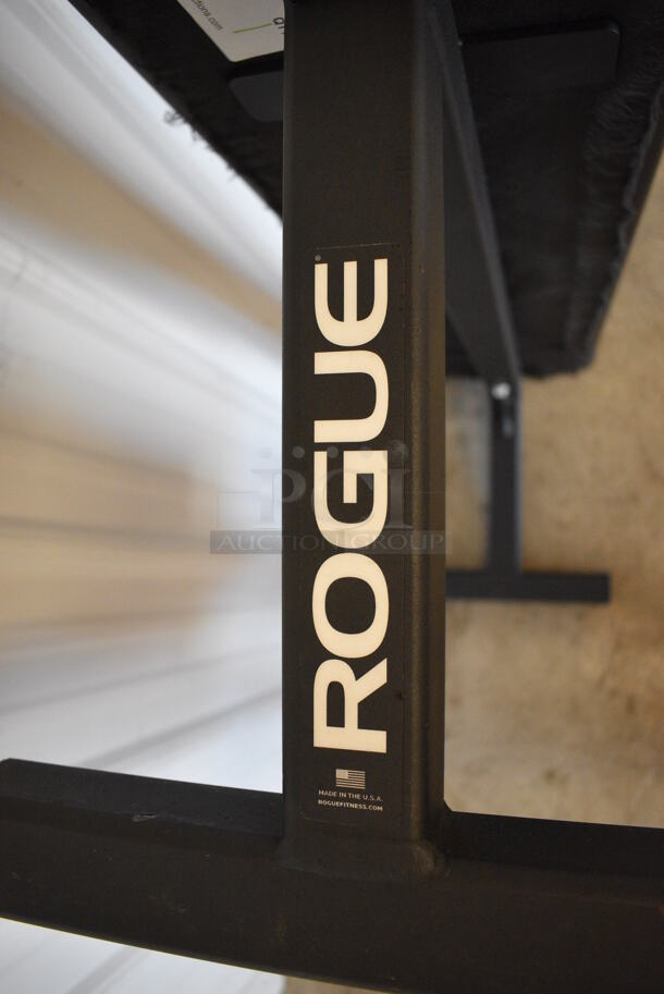 Rogue Black Metal Bench. 48x15x18 - Image 5 of 5