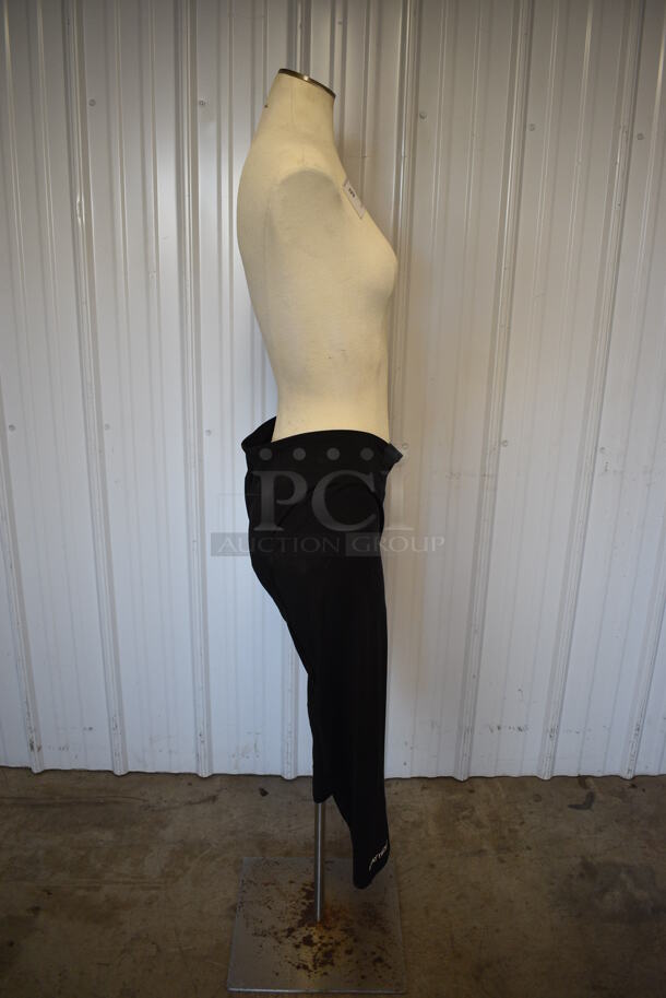 Female Mannequin Torso w/ Pants on Metal Stand. 14.5x14.5x64 - Image 5 of 5