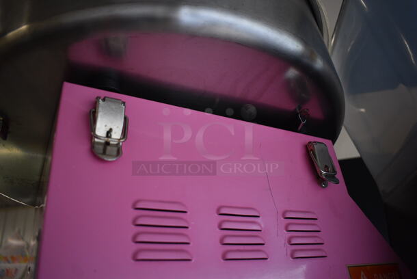 Carnival King 382CCME21 Metal Commercial Countertop Cotton Candy Machine. 110 Volts, 1 Phase. 21x21x26. Cannot Test Due To Missing Fuse - Image 8 of 8