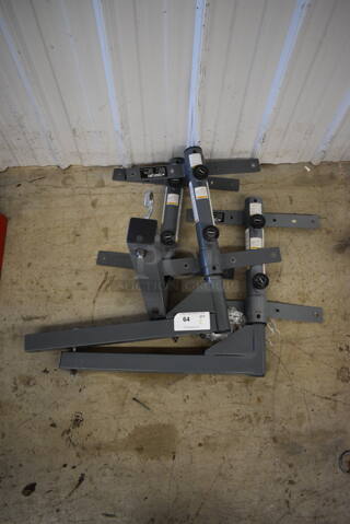 3 Century Model 108681P Gray Metal Wall Mount Punching Bag Mounts. 3 Times Your Bid!