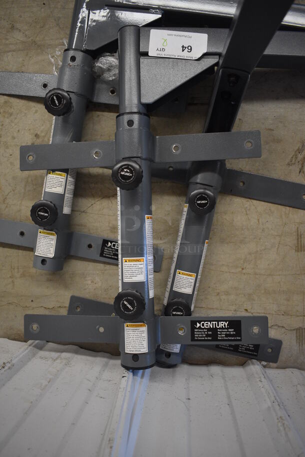 3 Century Model 108681P Gray Metal Wall Mount Punching Bag Mounts. 3 Times Your Bid! - Image 4 of 4
