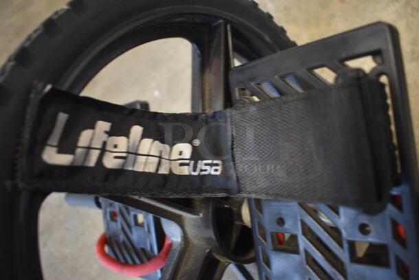 Lifeline Black Wheel w/ Pedals. 22x14x14 - Image 2 of 5
