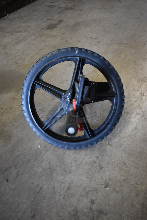 Lifeline Black Wheel w/ Pedals. 22x14x14 - Image 4 of 5