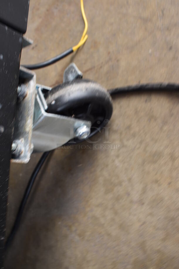 Avantco Model 178GDC23HCB Metal Commercial Single Door Reach In Cooler Merchandiser w/ Poly Coated Racks on Commercial Casters. 115 Volts, 1 Phase. 28x32x84. Cannot Test Due To Missing Thermostat - Image 7 of 8