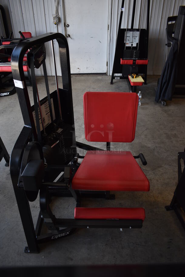 Cybex Black Metal Commercial Leg Extension Machine. 39x54x61 - Image 2 of 10