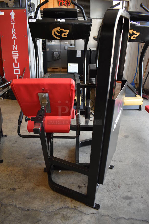 Cybex Black Metal Commercial Leg Extension Machine. 39x54x61 - Image 4 of 10