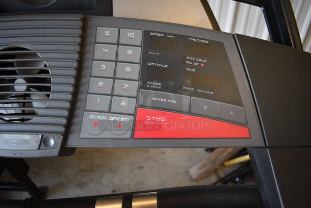 Proform Model 831.29306.2 Metal Commercial Folding Treadmill. 36x72x55.5. Tested and Working! - Image 6 of 11