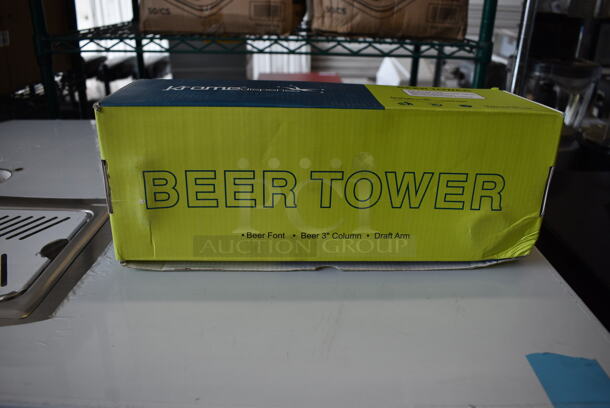 BRAND NEW! 2019 Fagor Model FDD 24 48 Stainless Steel Commercial Direct Draw Kegerator w/ Beer Tower. 115 Volts, 1 Phase. 50x25x36. Tested and Working! - Image 11 of 11