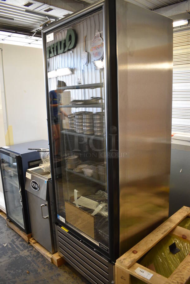 BRAND NEW! Imbera G319 R2 ENERGY STAR Metal Commercial Single Door Reach In Cooler Merchandiser. 115 Volts, 1 Phase. 29x26x81. Tested and Working! - Image 6 of 6