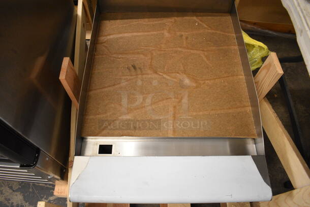 BRAND NEW IN CRATE! American Range Stainless Steel Commercial Gas Powered Flat Top Griddle. 24x34x14 - Image 5 of 6