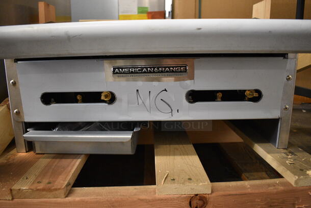 BRAND NEW IN CRATE! American Range Stainless Steel Commercial Gas Powered Flat Top Griddle. 24x34x14 - Image 6 of 6