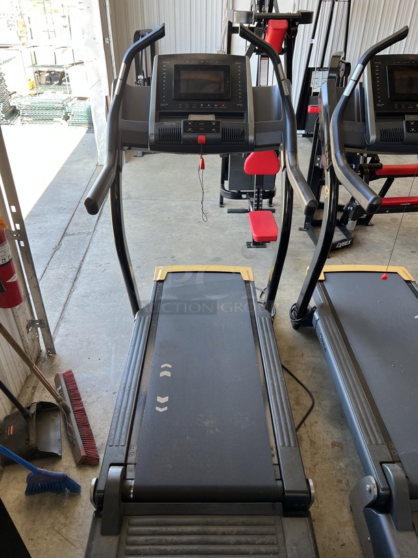 Freemotion Model FMTK74810.7 i11.9 Incline Trainer Treadmill. 110-120 Volts, 1 Phase. 37x78x72. Tested and Working But Needs an Update