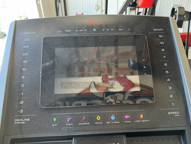 Freemotion Model FMTK74810.7 i11.9 Incline Trainer Treadmill. 110-120 Volts, 1 Phase. 37x78x72. Tested and Working But Needs an Update - Image 9 of 10