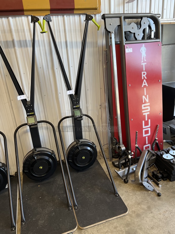 Concept 2 SkiERG Metal Commercial Floor Style Nordic Skiing Exercise Machine. 23x48x85 - Image 2 of 8