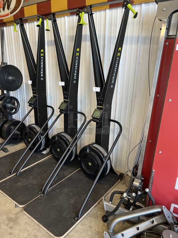 Concept 2 SkiERG Metal Commercial Floor Style Nordic Skiing Exercise Machine. 23x48x85 - Image 3 of 8