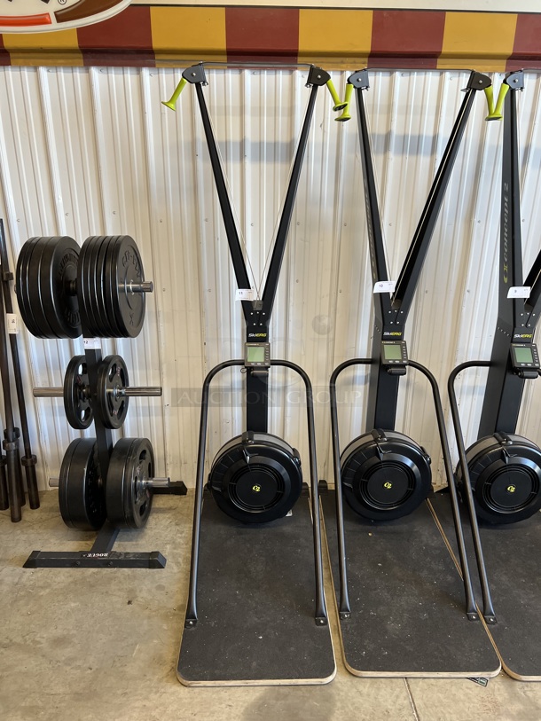 Concept 2 SkiERG Metal Commercial Floor Style Nordic Skiing Exercise Machine. 23x48x85 - Image 1 of 8