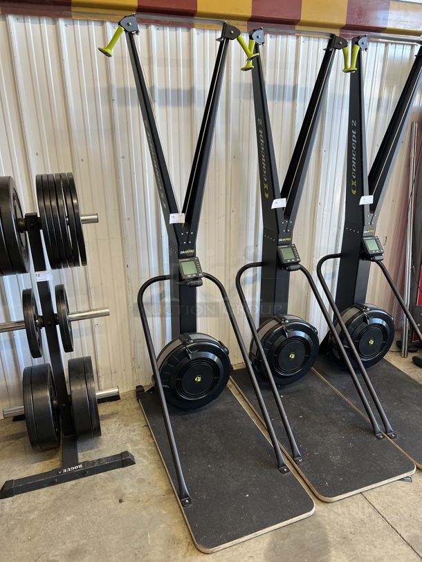Concept 2 SkiERG Metal Commercial Floor Style Nordic Skiing Exercise Machine. 23x48x85 - Image 3 of 8