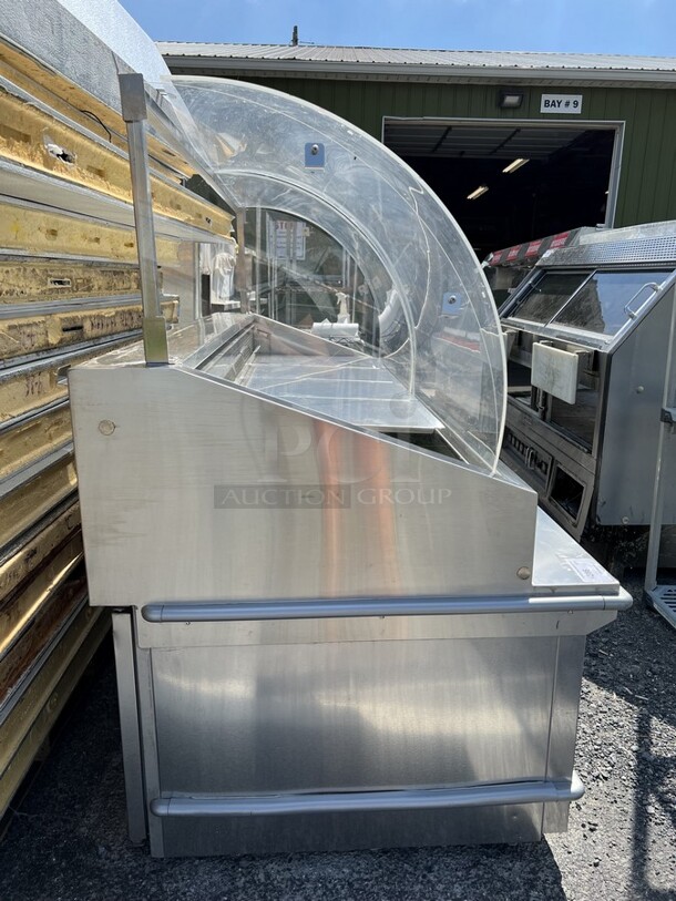 Traulsen TD078HT-ZSC01 Stainless Steel Commercial Floor Style Fish Display Case Merchandiser. 115 Volts, 1 Phase. 80x38x58 - Image 3 of 8