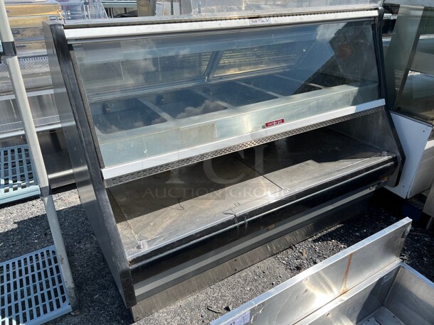 Stainless Steel Commercial Floor Style Display Case Warming Merchandiser. 73x43x53 - Image 2 of 7
