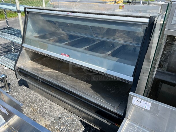Stainless Steel Commercial Floor Style Display Case Warming Merchandiser. 73x43x53 - Image 3 of 7