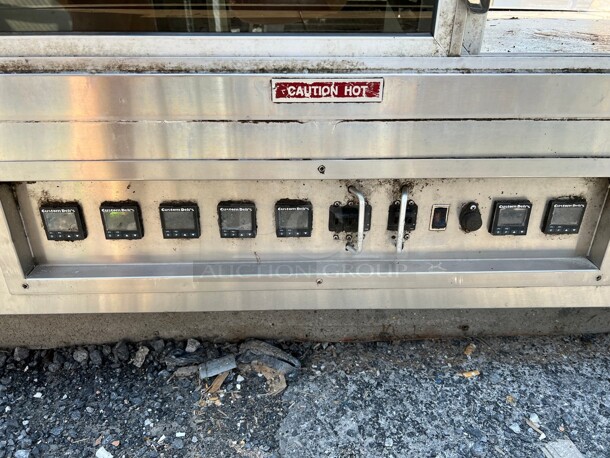 Stainless Steel Commercial Floor Style Display Case Warming Merchandiser. 73x43x53 - Image 6 of 7